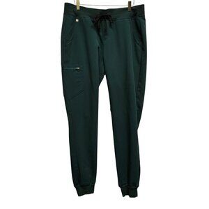 Figs Womens Zamora Jogger Scrub Pants Limited Edition Forest Green L Tall